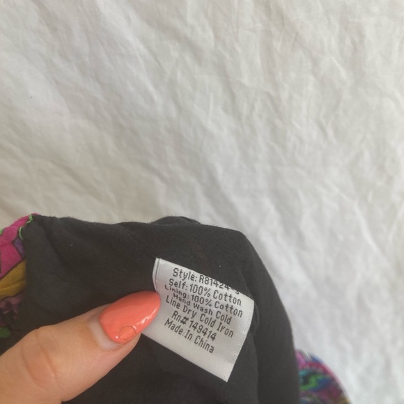 Johnny Was Johnny Was Demarne Pull-On Short in Blue Size XL NEW - Picture 7 of 16